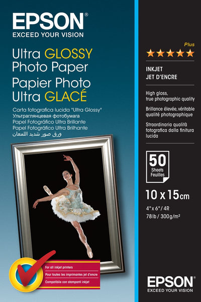 Epson c13s041943bh Fotopapier Ultra – 10 x 15 cm