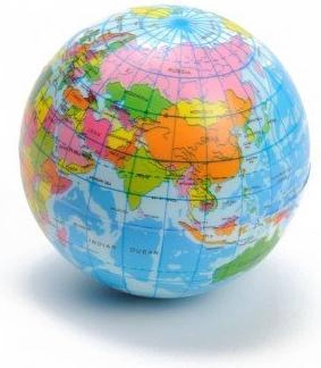Jonotoys Soft Waterball Globe 7 cm Durchmesser