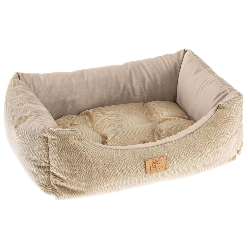 Ferplast Hund und Katzenbett Chester 80 Beige