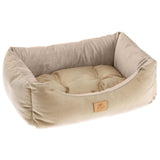 Ferplast Hund und Katzenbett Chester 80 Beige - afbeelding 1