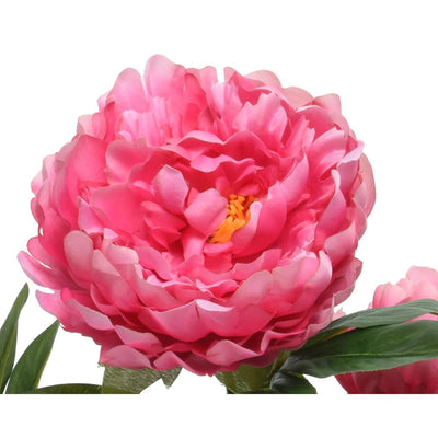 Decoris Kunstpflanze Pfingstrose H57cm Fuchsia