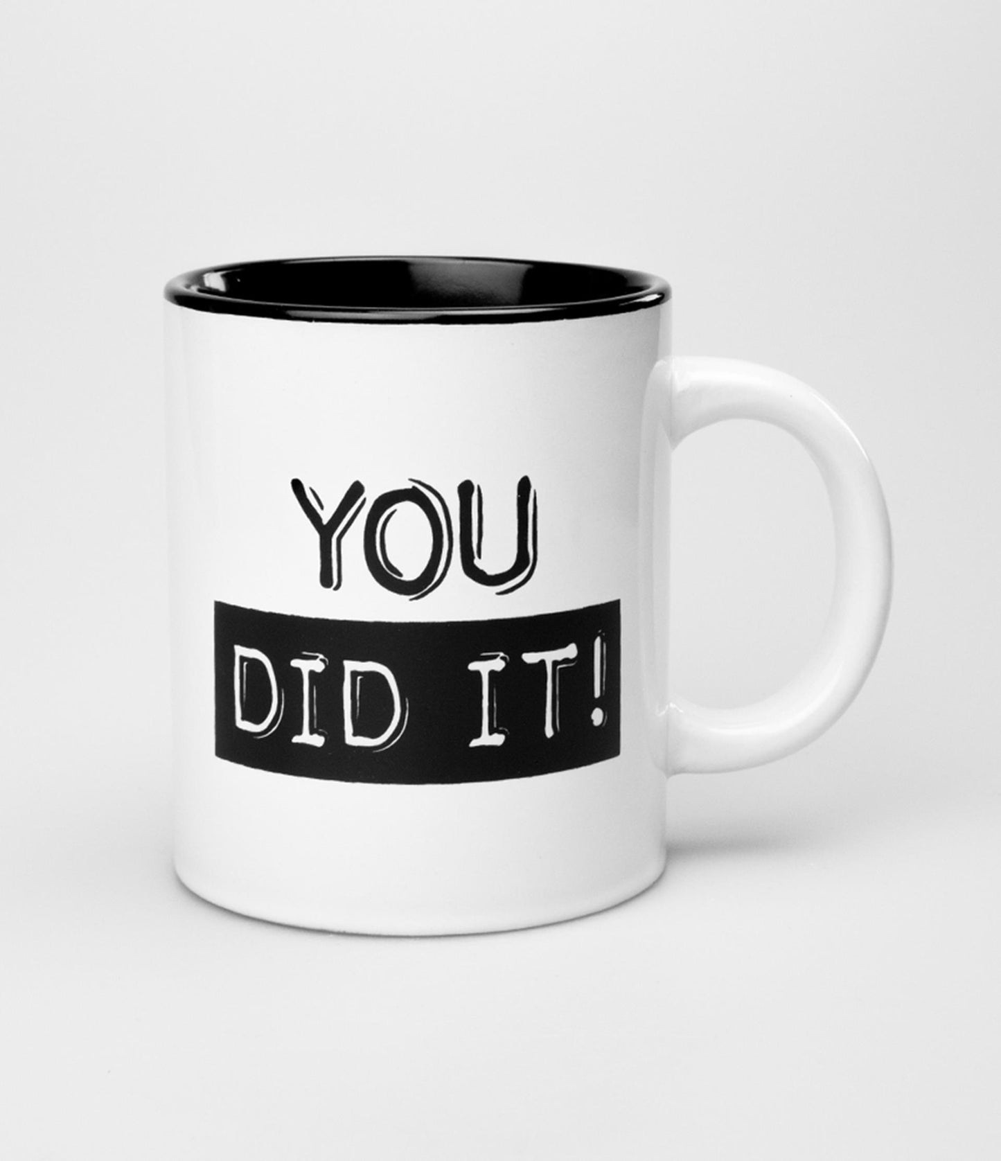 Paperdreams-Tasse – Du hast es geschafft – weiß