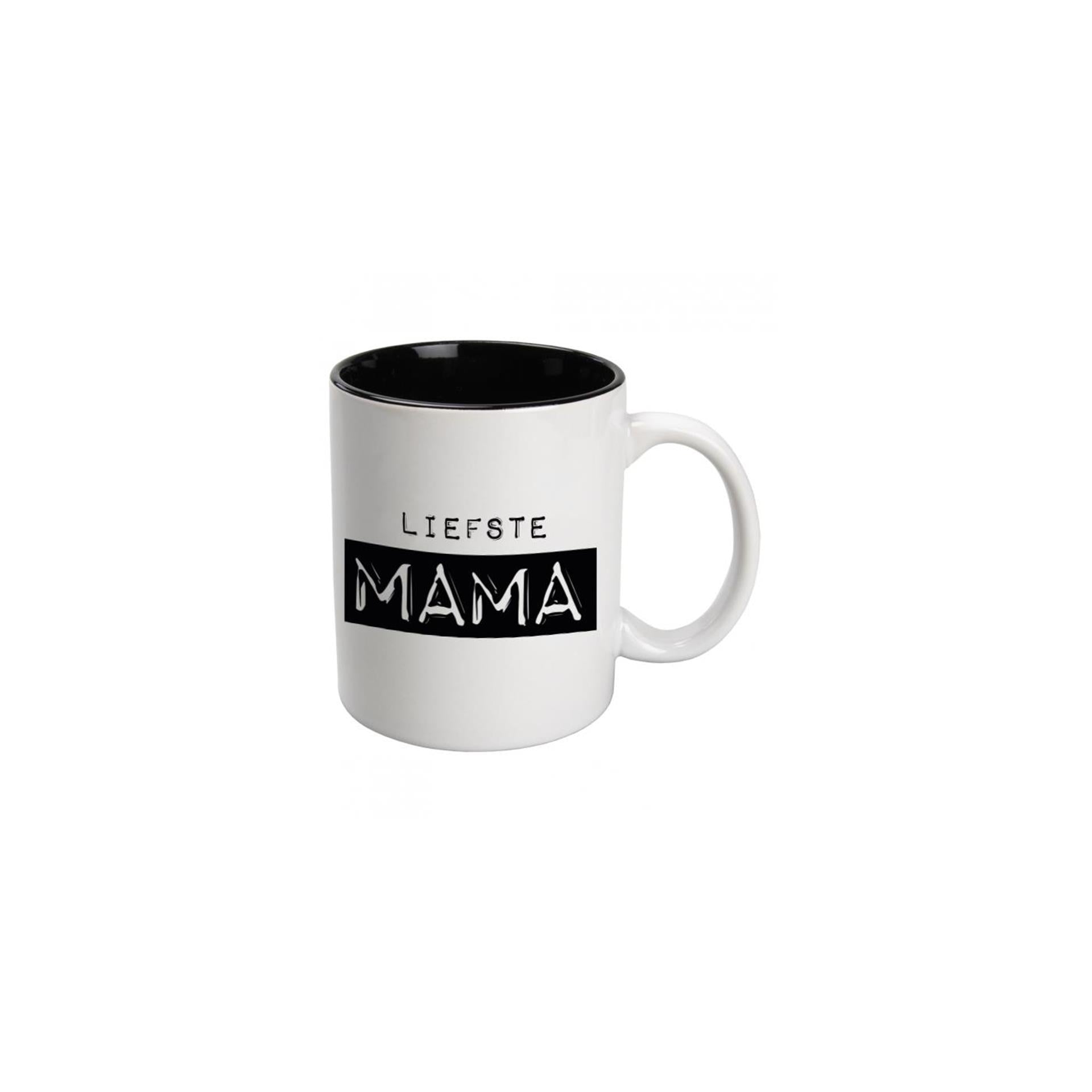 Paperdreams Tasse schwarz weiß - Mama