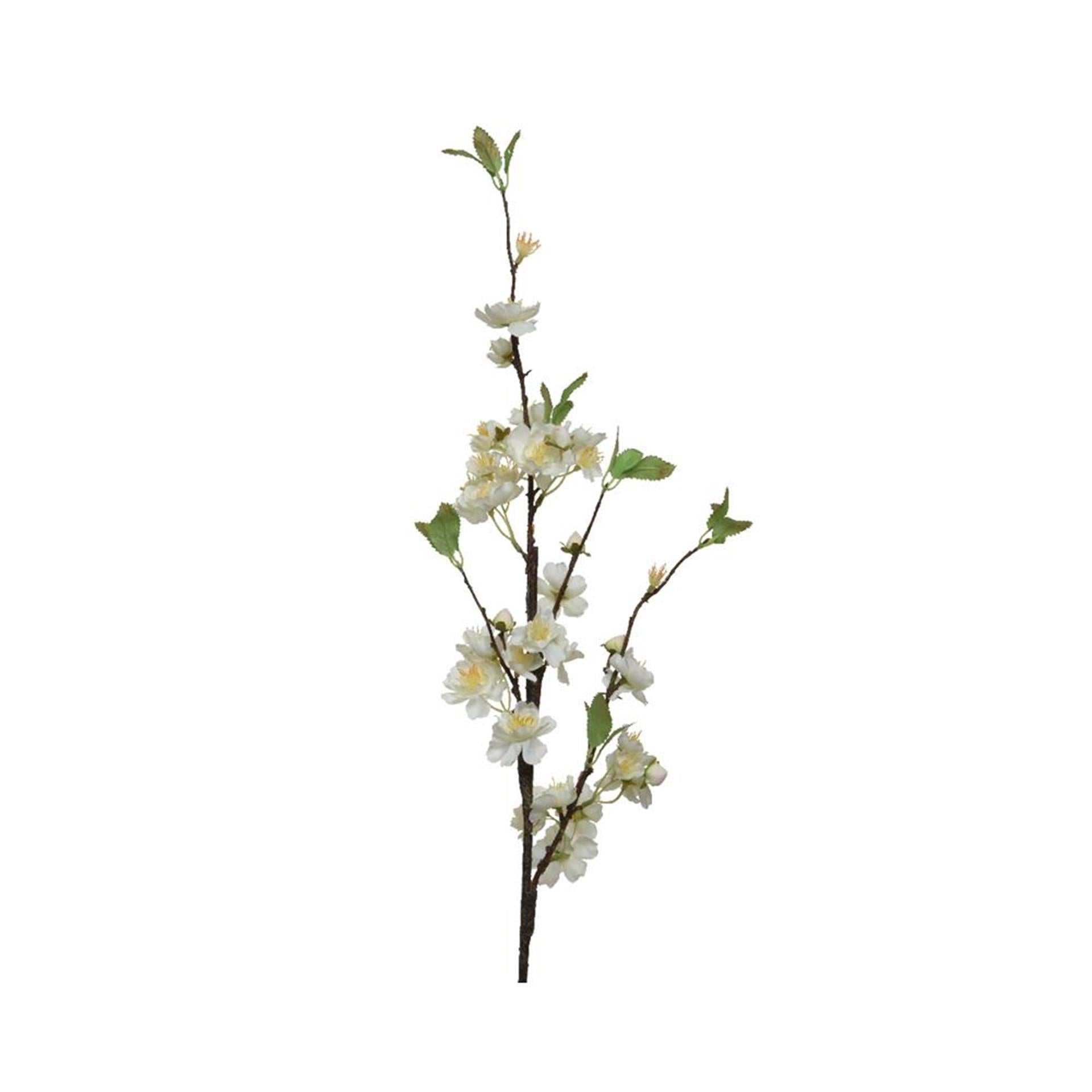 Decoris Kunstblume Blüte h106cm weiß