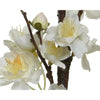 Decoris Kunstblume Blüte h106cm weiß