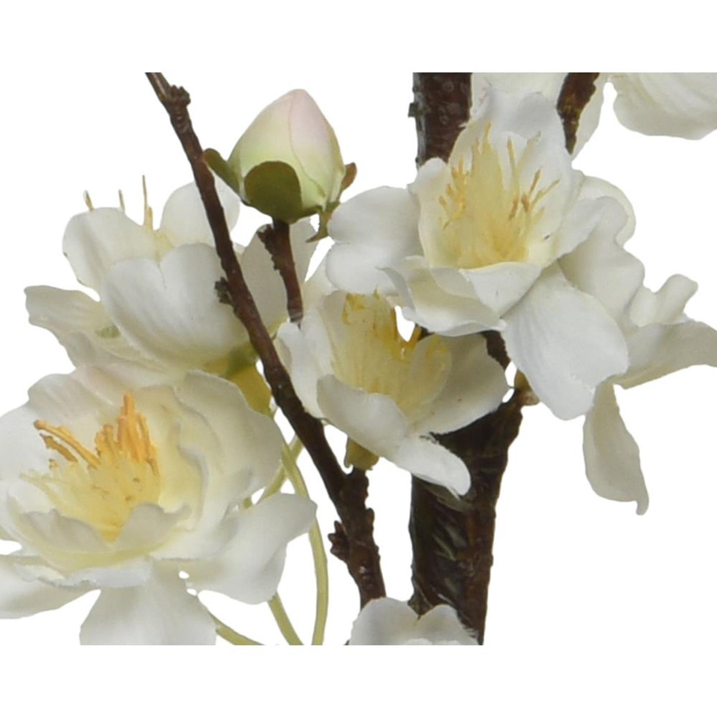 Decoris Kunstblume Blüte h106cm weiß