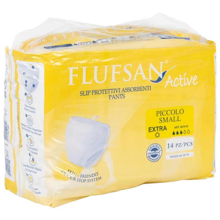 Vidaxl Flufsan Inkontinenzhose für Erwachsene 14 St. Größe s
