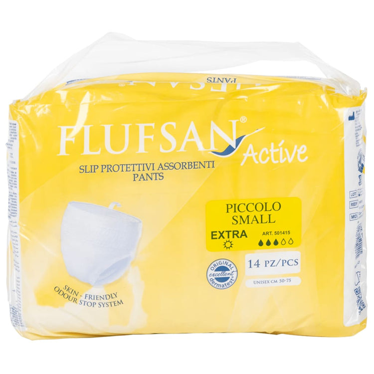 Vidaxl Flufsan Inkontinenzhose für Erwachsene 14 St. Größe s