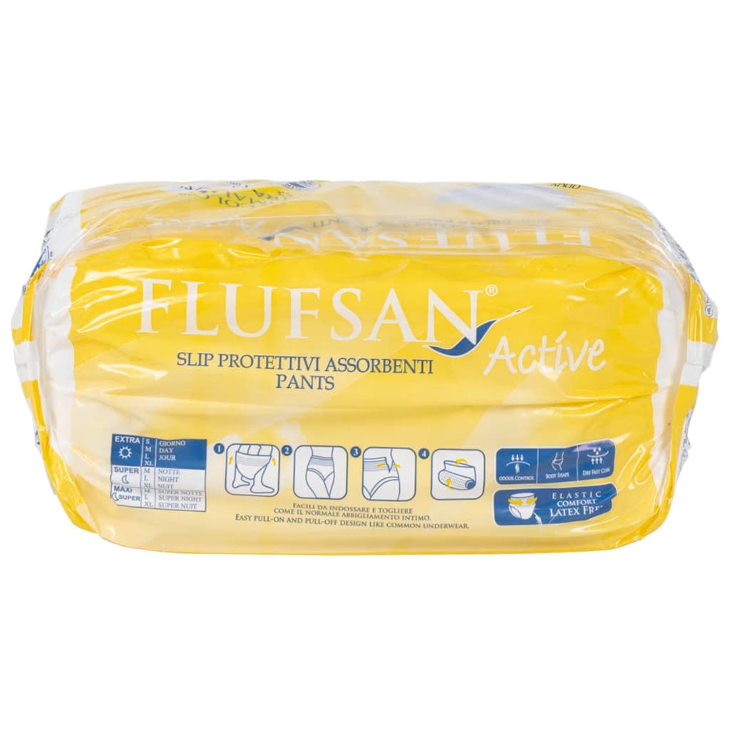 Vidaxl Flufsan Inkontinenzhose für Erwachsene 14 St. Größe s