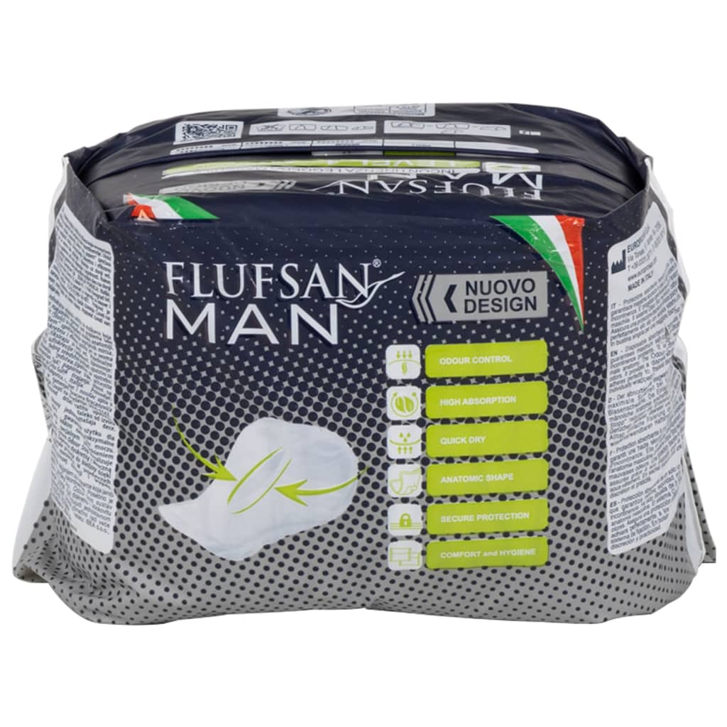 Vidaxl Flufsan Inkontinenzmaterial für Männer 96 ST Stufe 1