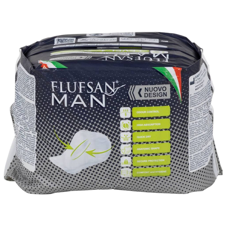 Vidaxl Flufsan Inkontinenzmaterial für Männer 96 ST Stufe 1