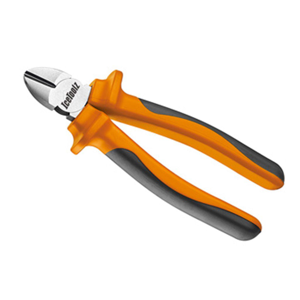 Schneidezange Diagonal 7 18 cm IceToolz 24028D2 Komfortgriff
