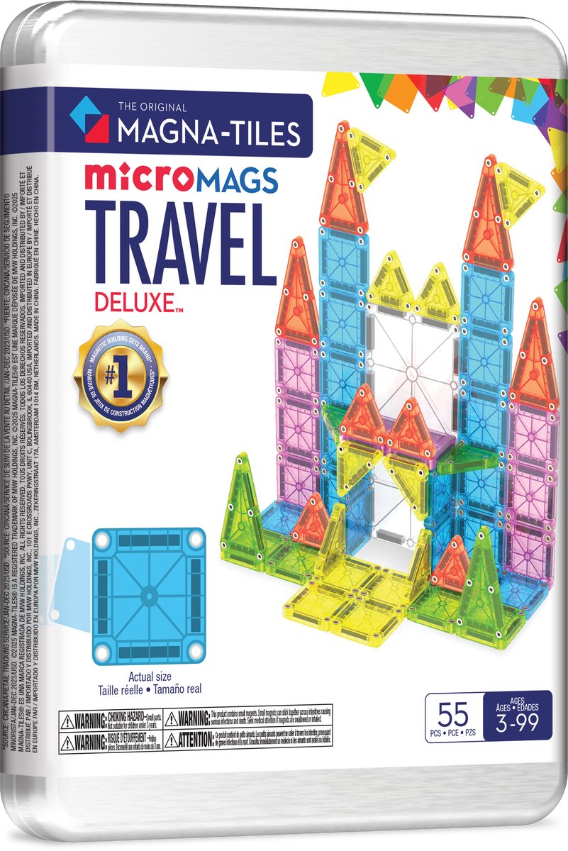 Magna-Fliesen | Reiseset Deluxe 55-teiliges Set