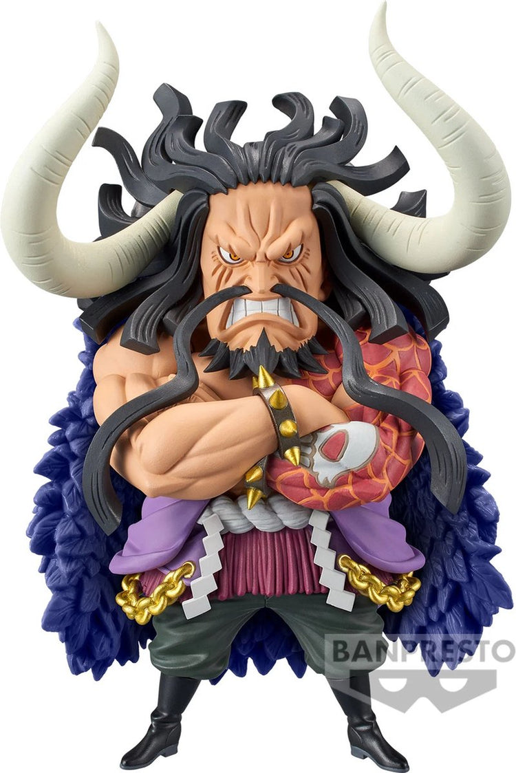 Banpresto Co., Ltd. One Piece – One Piece Mega World Sammelfigur Kaido der Bestien Figur 13 cm