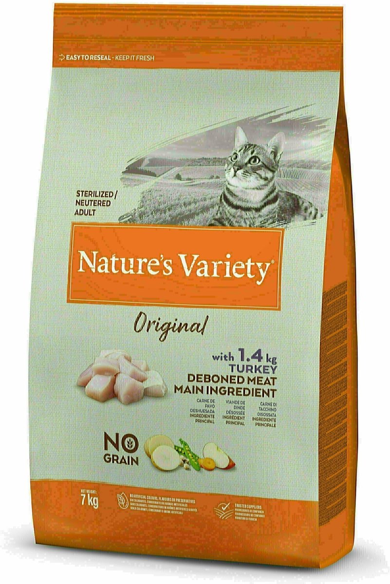 Nature Variety Original Sterilisierte Türkei ohne Getreide