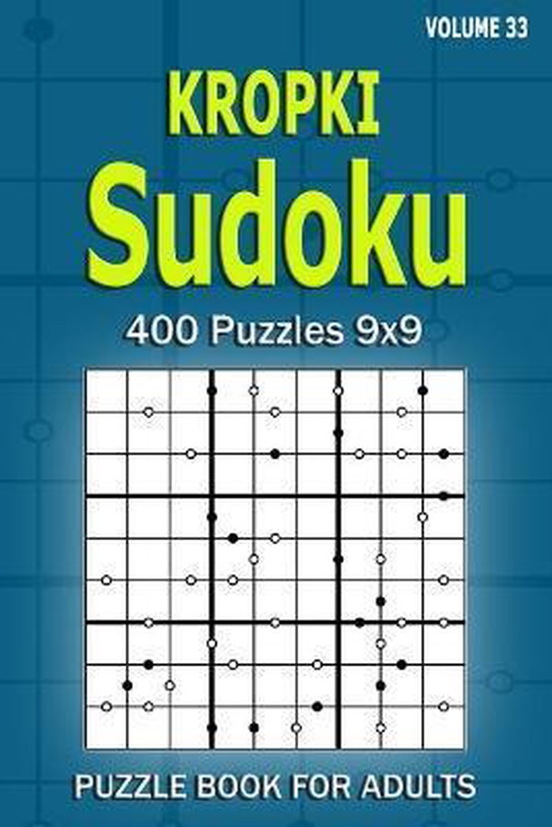 Kropki Sudoku-Rätselbuch für Erwachsene