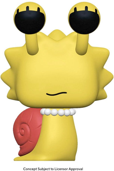 Funko die Simpsons – Pop! Animationsschnecke Lisa 9 cm Sammlerfigur - Mehrfarben