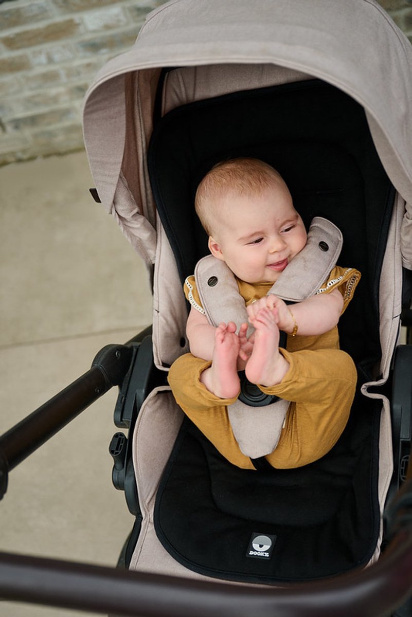 Dooky® Dooky Buggy – Sitzauflage – Einlegekissen – schwarz – waschbar und schnell trocknend – für Buggy und Autositz