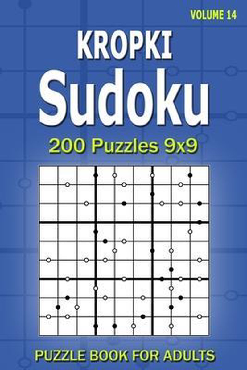 Kropki Sudoku-Rätselbuch für Erwachsene