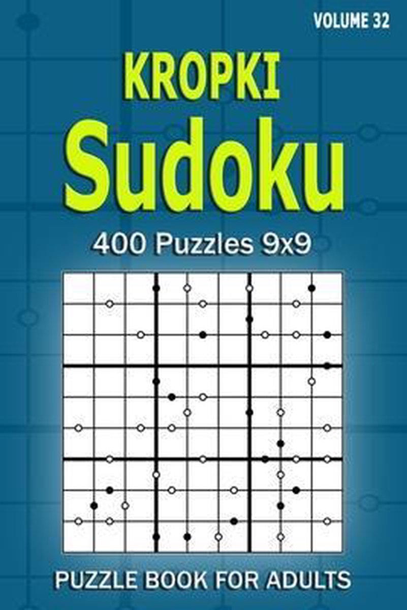 Kropki Sudoku-Rätselbuch für Erwachsene