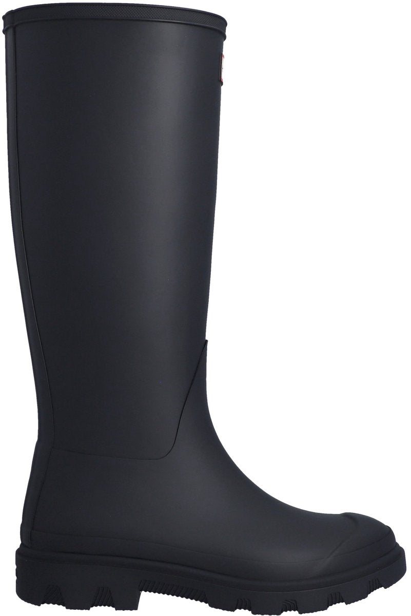 Hunter Downpour Tall Boot Unisex-Regenstiefel – dunkelblau