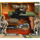 Toi-Toys Alfafox-Waffe militärisch mit Licht, Klang und Taschenlampe