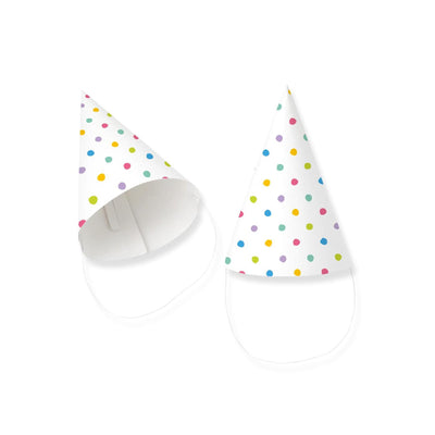 Paperdreams Papierhut Party Dots 6 Stk