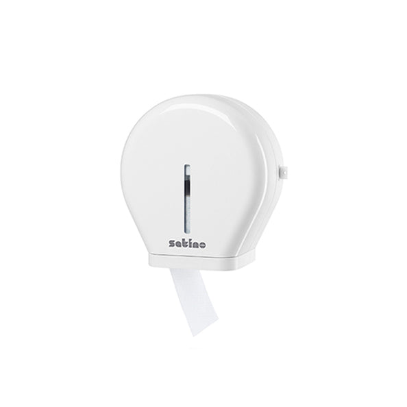 Satino JT1 Jumbo Toilettenpapierspender klein weiß 331050
