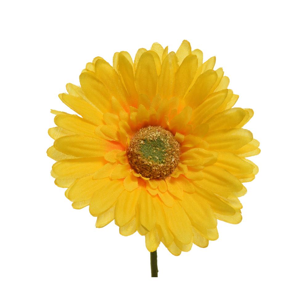 Decoris Kunstblume Gerbera h50cm gelb