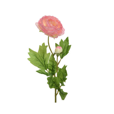 Decoris Kunstblume Ranunkel h57cm zartrosa