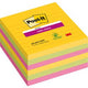 Super-Haftnotizen Post-it 101x101 gelb blau rosa