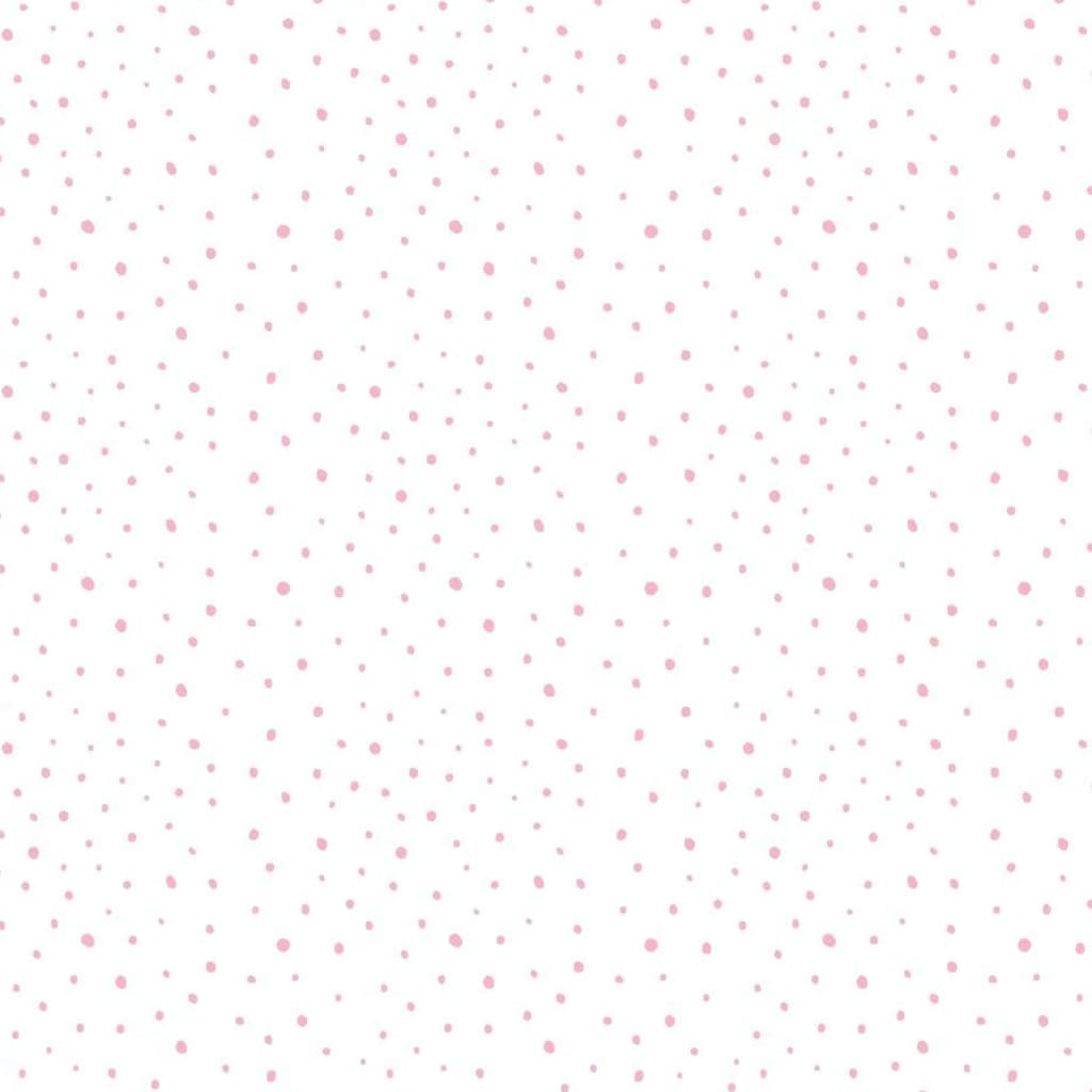 Nordwand Noordwand Tapete Baby Konfetti Punkte weiß rosa Beige