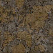 Noordwand noordwand wallpaper Freunde Kaffee die Weltkarte Metallic und Grau - afbeelding 2