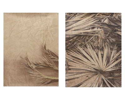 Decoris Wandtuch mit Aufhängeösen 90x120cm 2 Stk.