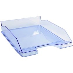 Briefablage Combo Medium Exacompta glänzend transparent eisblau