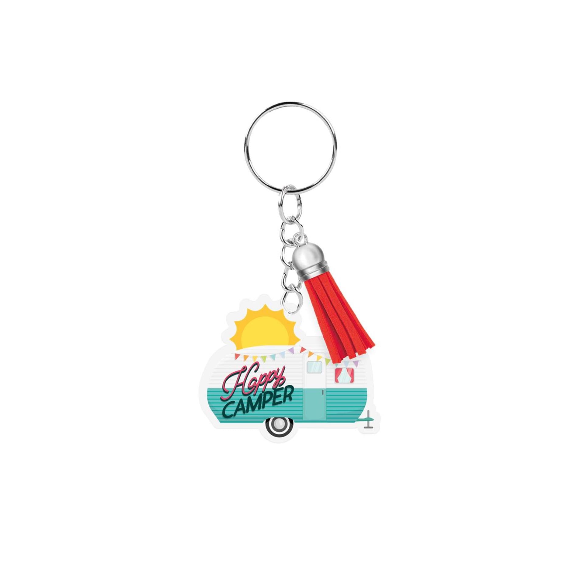 Paperdreams Schlüsselanhänger – glücklicher Camper