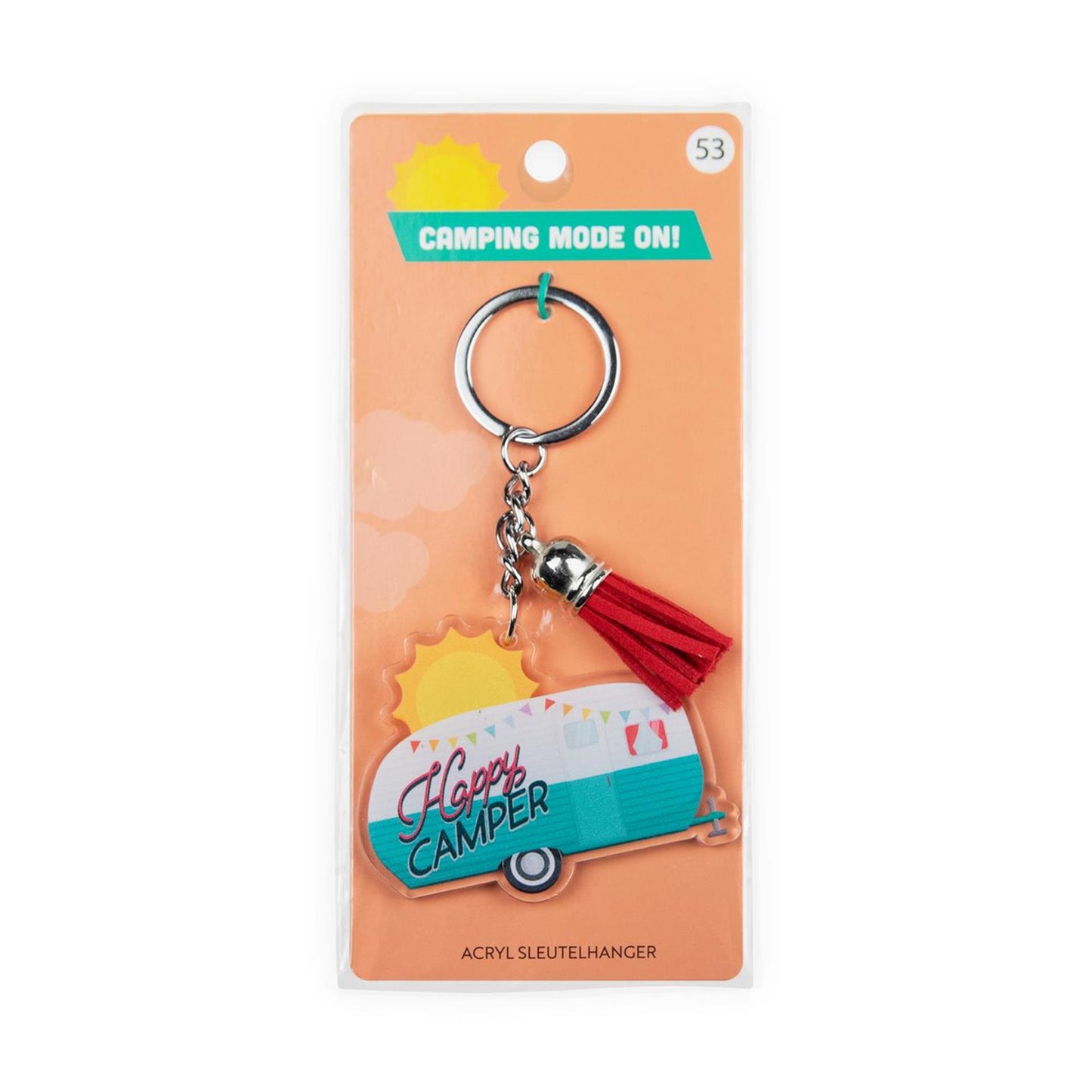Paperdreams Schlüsselanhänger – glücklicher Camper