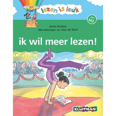 Das Lesen von Kluitman Lesen macht Spaß. Ich möchte mehr lesen! AVI-M3