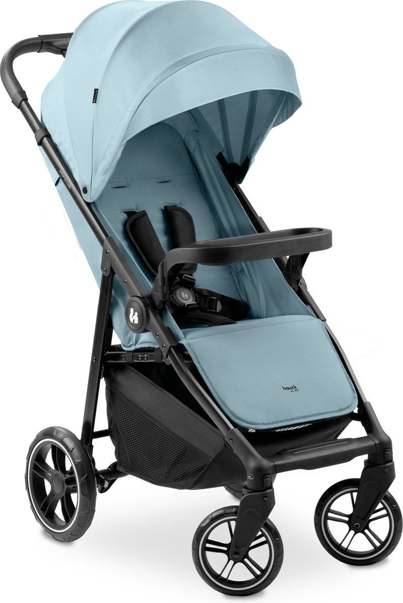 Hauck Shop n Care – Buggy – besonders wendig – mit einer Hand faltbar – Staubblau