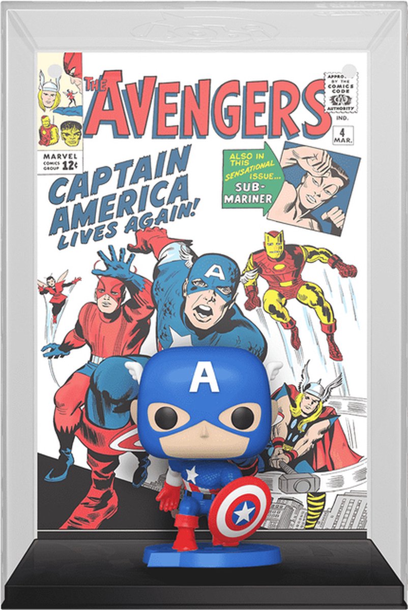 Funko-Pop! Comic-Cover: Marvel – Captain America #27