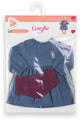 Corolle Jeans-Puppenhals mit Schal, kleiner Entdecker – 42 cm