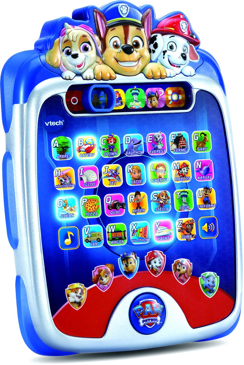 Vtech jouets educatifs Lizenz Pat Patrol – Ma Lumi Tablette éducative, 3 Jahre, Batterien erforderlich, AA, Kunststoff, mehrfarbig