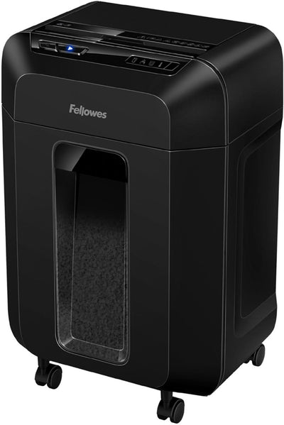 Aktenvernichter Fellowes Automax 90 m – automatischer manueller Aktenvernichter – Mini-Schnitt (S. 4) – 90 Blatt – auch für Kreditkarten, Heft- und Büroklammern geeignet