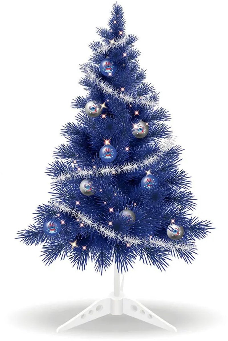 Disney 60 cm Stitch Christmas Weihnachtsbaum blau