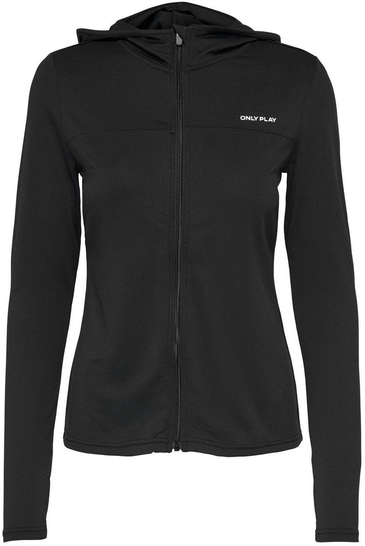 Spielen Sie nur auf Pmila Life Hood FZ LS Top Noos Damen-Top – Schwarz