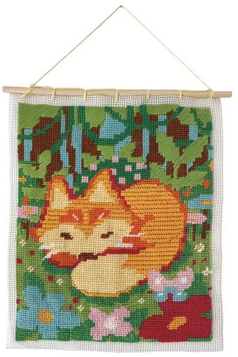 Janod - Studio - Deko - Fuchsstickerei