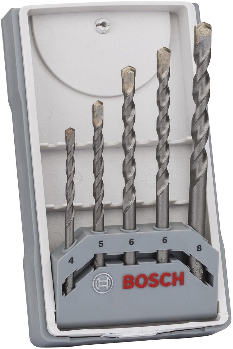 Bosch - 5-teiliges Betonbohrer-Set ZYL-3 4; 5; 6; 6; 8mm