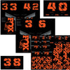 Fox Racing Shox Custom Gabel und Shox Kit 2021 Aufkleberset
