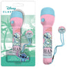 Disney Stitch Taschenlampe 16 cm blau Pink