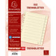 Trennstreifen Exacompta A4 XL